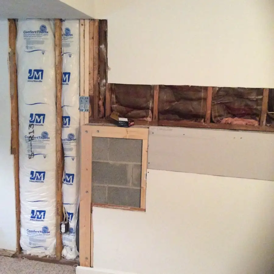 Wall insulation replacement during Structural Drying in Inglewood